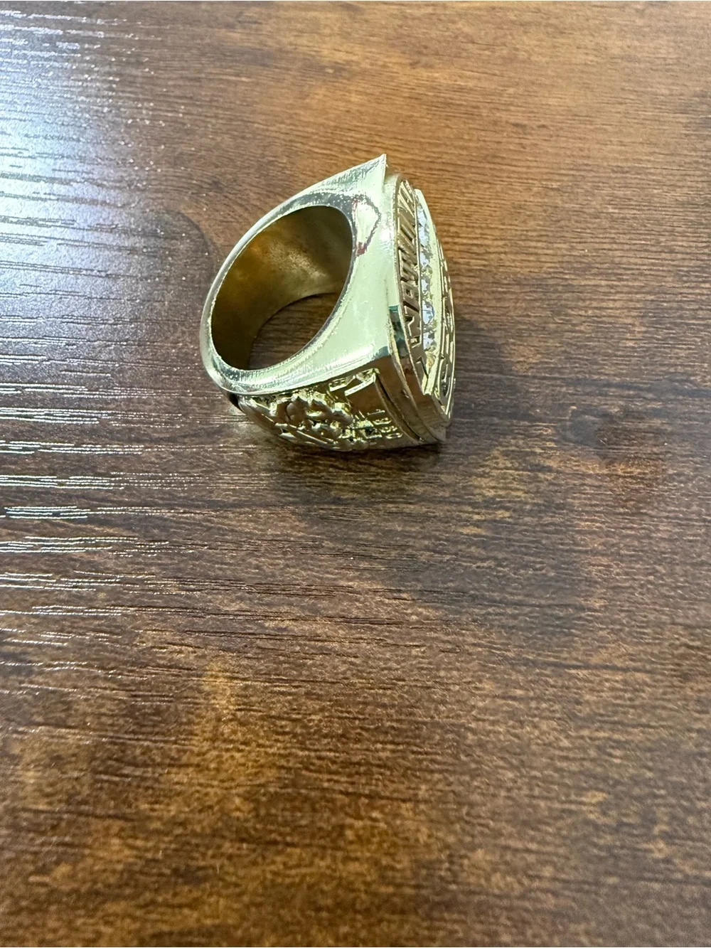 Gold Georgia Championship Ring -decorative